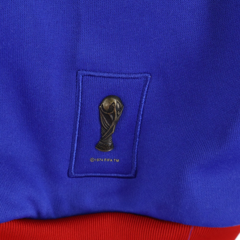 adidas(アディダス) 00s FRANCE FIFA WORLD CAP TRACK JACKET フランス代表 ワールドカップ トラックジャケット ジップアップジャケット ジャージ ブルー AK9001