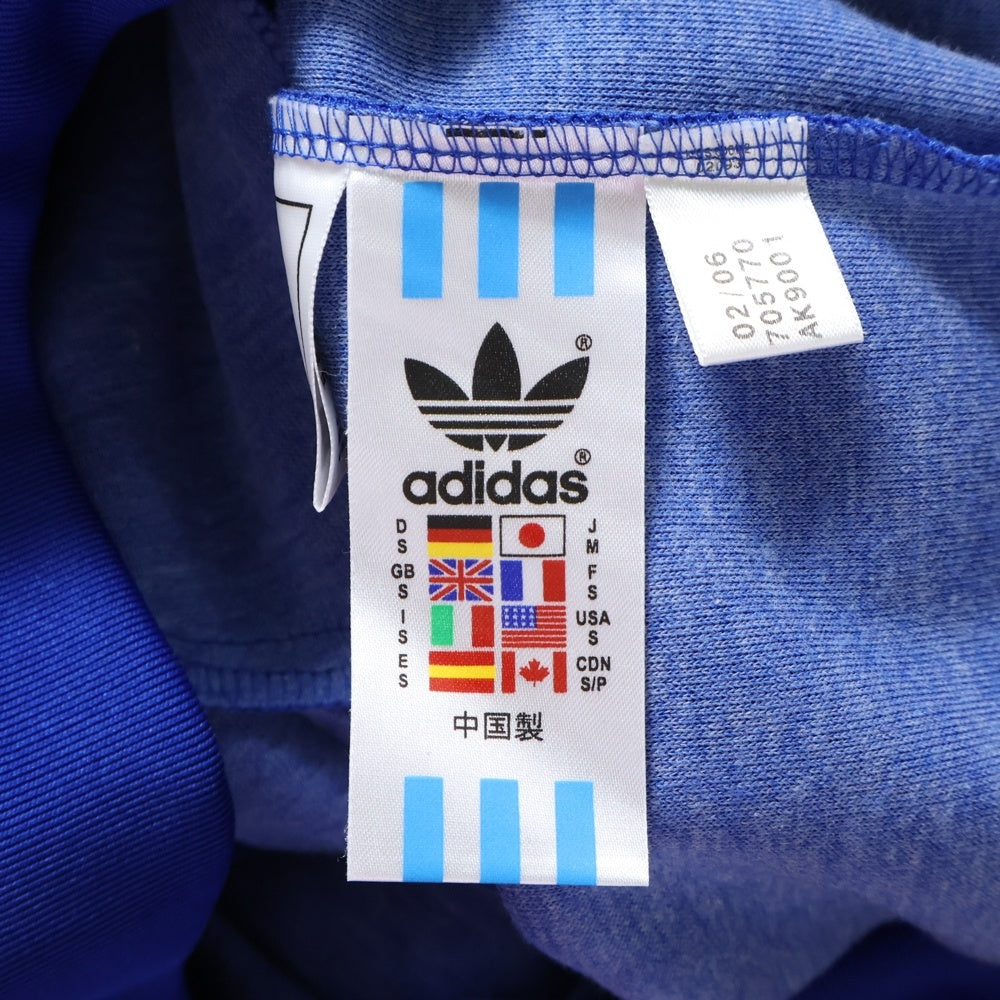 adidas(アディダス) 00s ITALIA FIFA WORLD CAP TRACK JACKET イタリア代表 ワールドカップ トラックジャケット ジップアップジャケット ジャージ ブルー AK9001