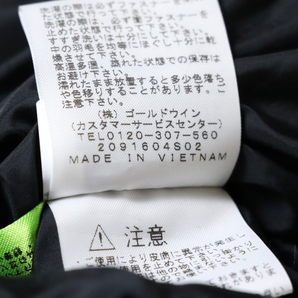 THE NORTH FACE(ザノースフェイス) NUPSE HOODIE ヌプシフーディー ダウンジャケット ブラック ND92232R