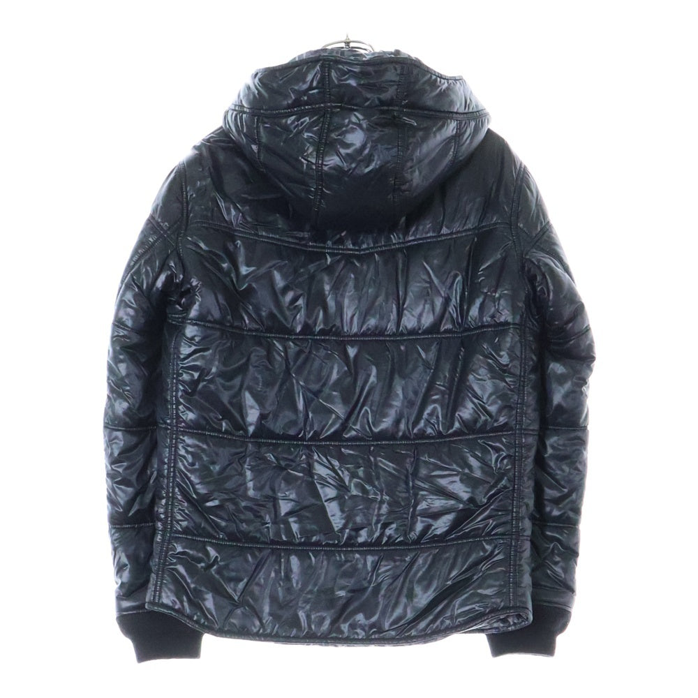 HYSTERIC GLAMOUR(ヒステリックグラマー) 11AW PLIMALOFT プリマロフト フーデッドジャケット ブラック 0213AB01