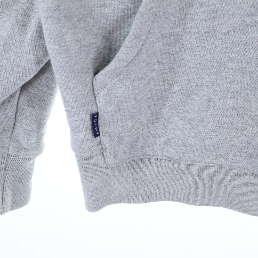 TOMMY(トミー) STAR PRINT ZIP UP PARKA スタープリントジップアップパーカー フーディー グレー 21-4321105-210