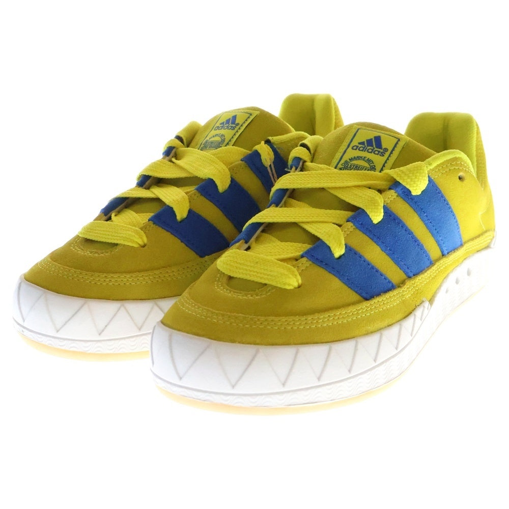 adidas(アディダス) ADIMATIC GY2090 アディマティック ローカットスニーカー シューズ イエロー/ブルー US8/26cm
