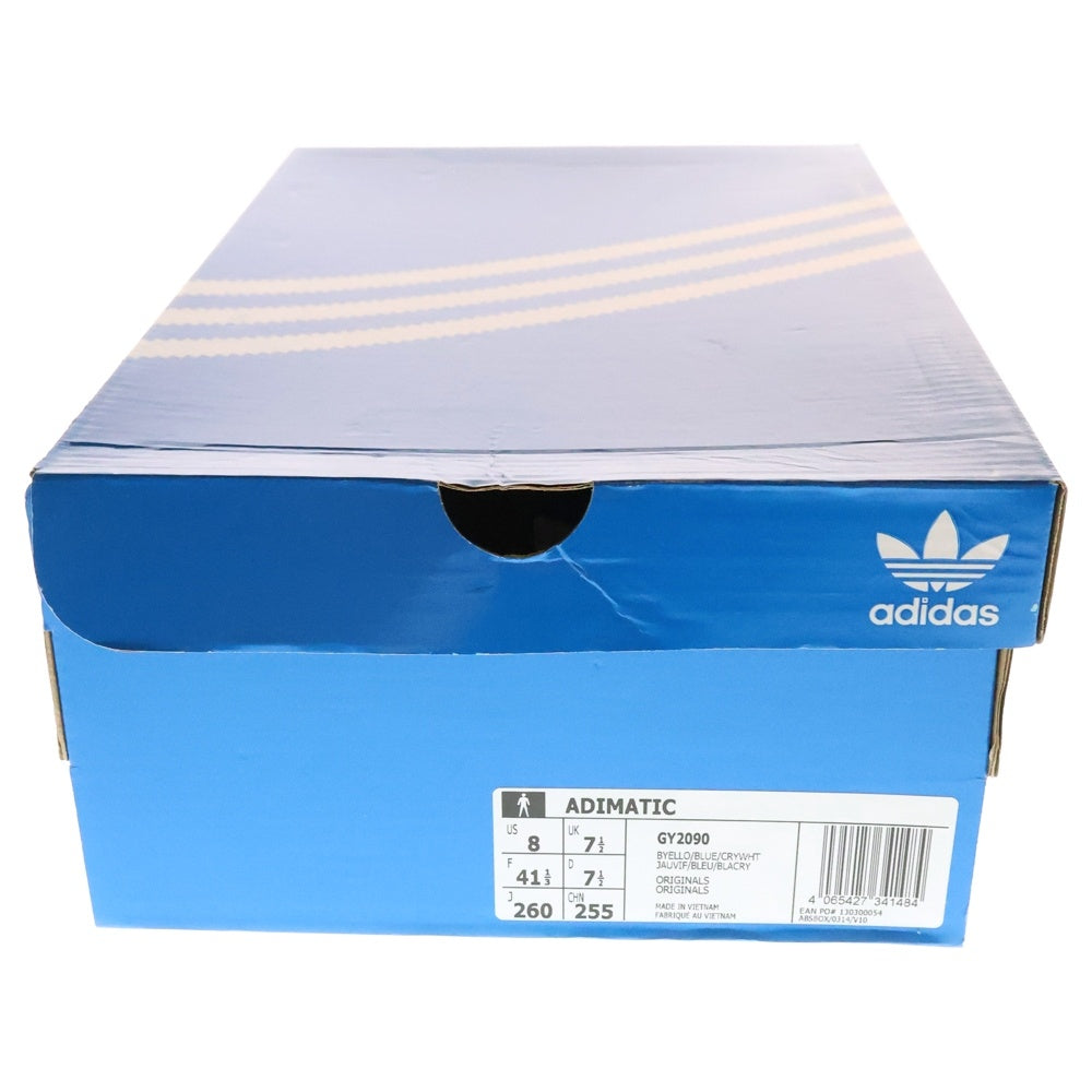 adidas(アディダス) ADIMATIC GY2090 アディマティック ローカットスニーカー シューズ イエロー/ブルー US8/26cm