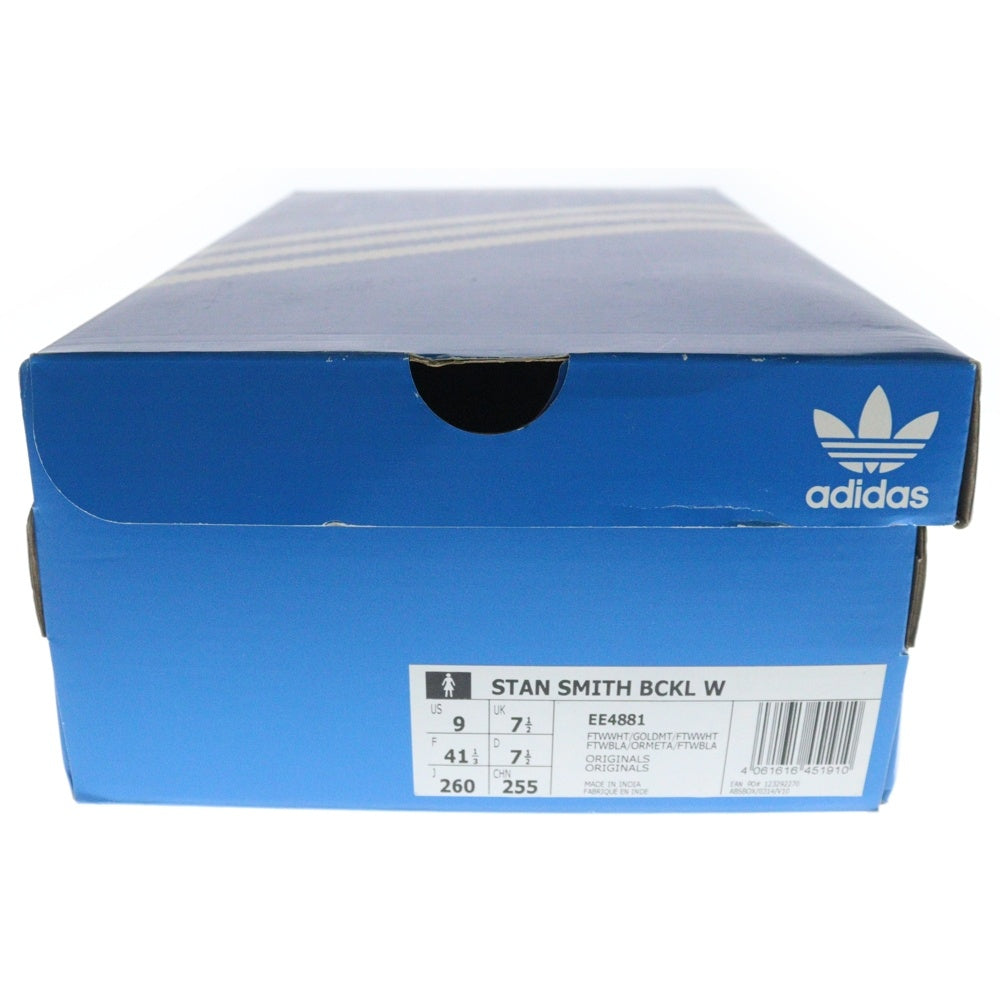 adidas(アディダス) STAN SMITH BCKL EE4881 スタンスミス バックル ローカットスニーカー シューズ ホワイト US9/26cm