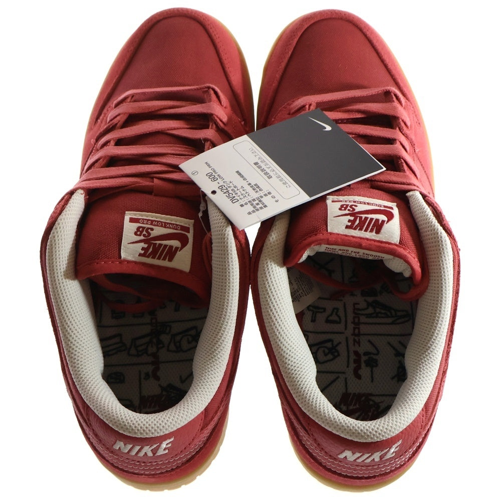 NIKE(ナイキ) DUNK LOW PRO ADOBE DV5429-600 ダンクローカットスニーカー シューズ アドビ レッド US8/26cm