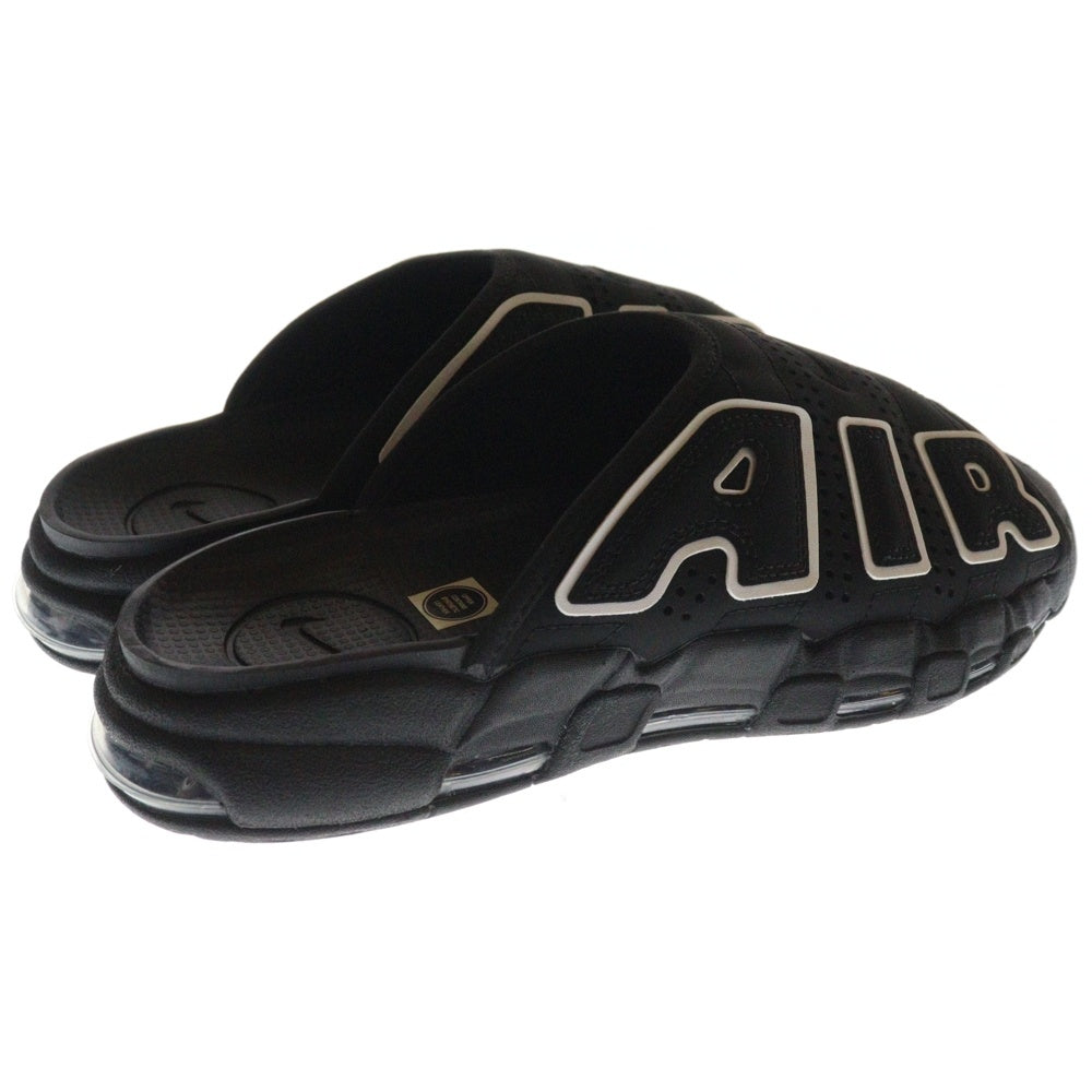 NIKE(ナイキ) AIR MORE UP TEMPO SLIDE DV2137-001 エアモアアップテンポ スライド サンダル ブラック US8/26cm