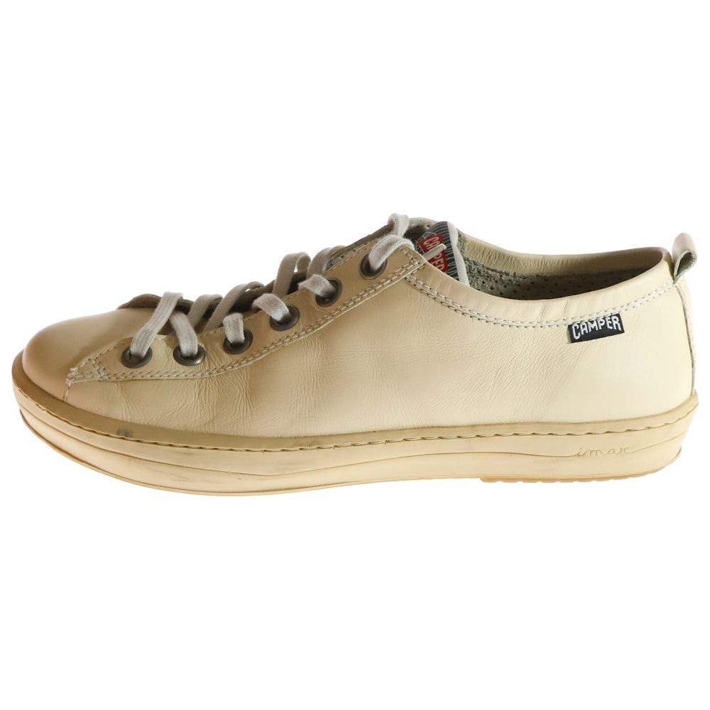 CAMPER(カンペール) レザーローカットスニーカー シューズ ベージュ