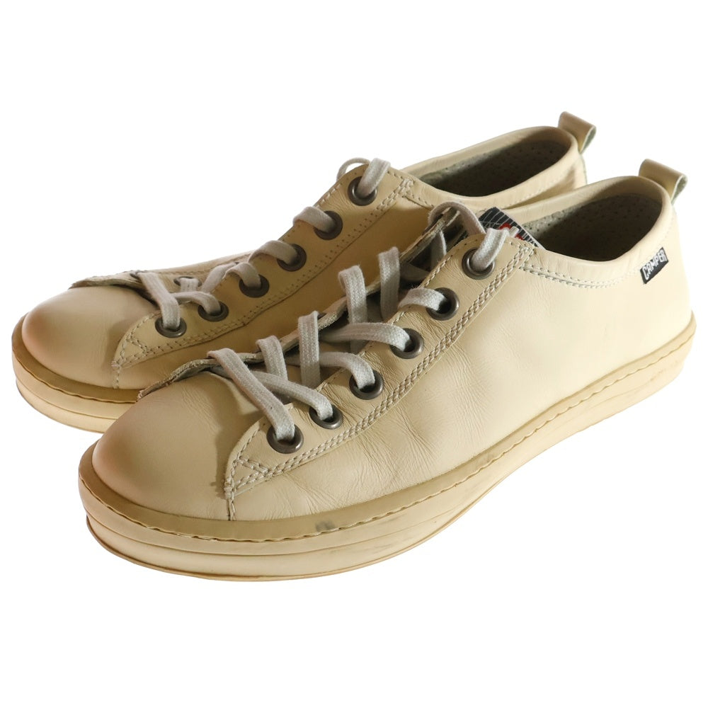 CAMPER(カンペール) レザーローカットスニーカー シューズ ベージュ