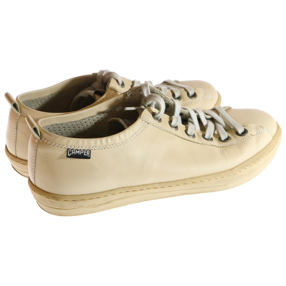CAMPER(カンペール) レザーローカットスニーカー シューズ ベージュ