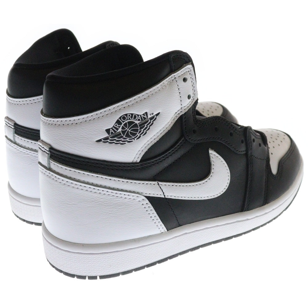 NIKE(ナイキ) AIR JORDAN 1 RETRO HIGH OG DZ5485-010 エアジョーダン1 レトロ OG ハイカットスニーカー シューズ ブラック/ホワイト US8/26cm