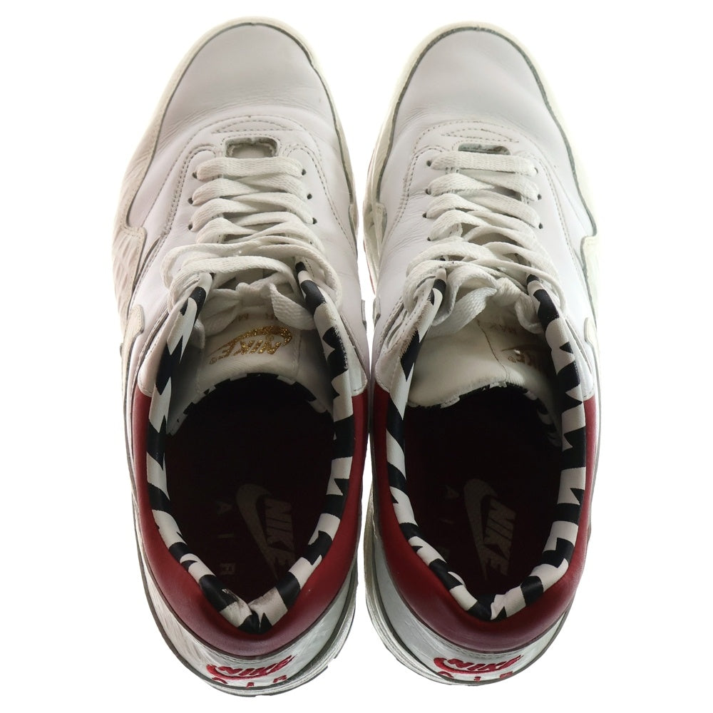 NIKE(ナイキ) AIR MAX PREMIUM SP EURO CHAMPS CROCODILE 314252-113 エアマックスプレミアム ユーロチャンプス ローカットスニーカー シューズ ホワイト US8/26cm