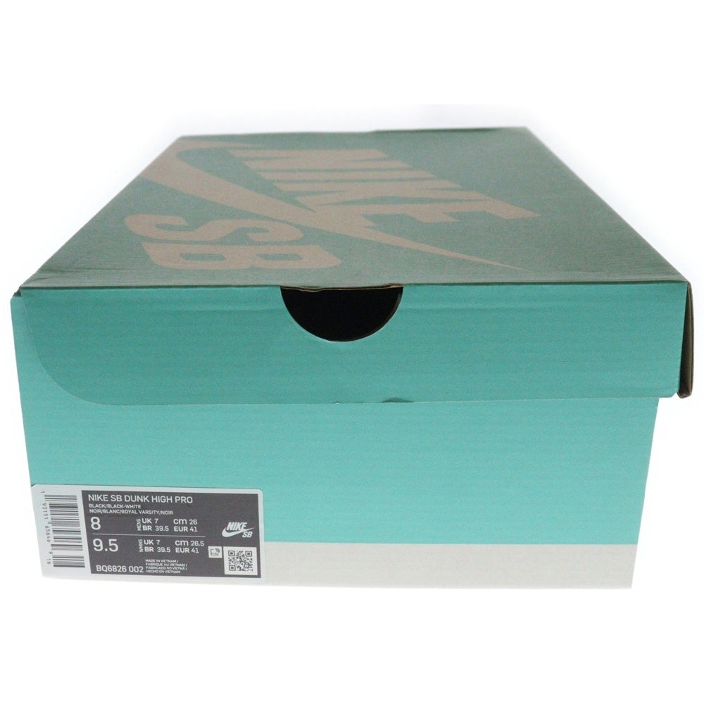 NIKE SB(ナイキエスビー) DUNK HIGH PRO SPACE JAM BQ6826-002 ダンク スペースジャム ハイカットスニーカー シューズ ブラック US8/26cm