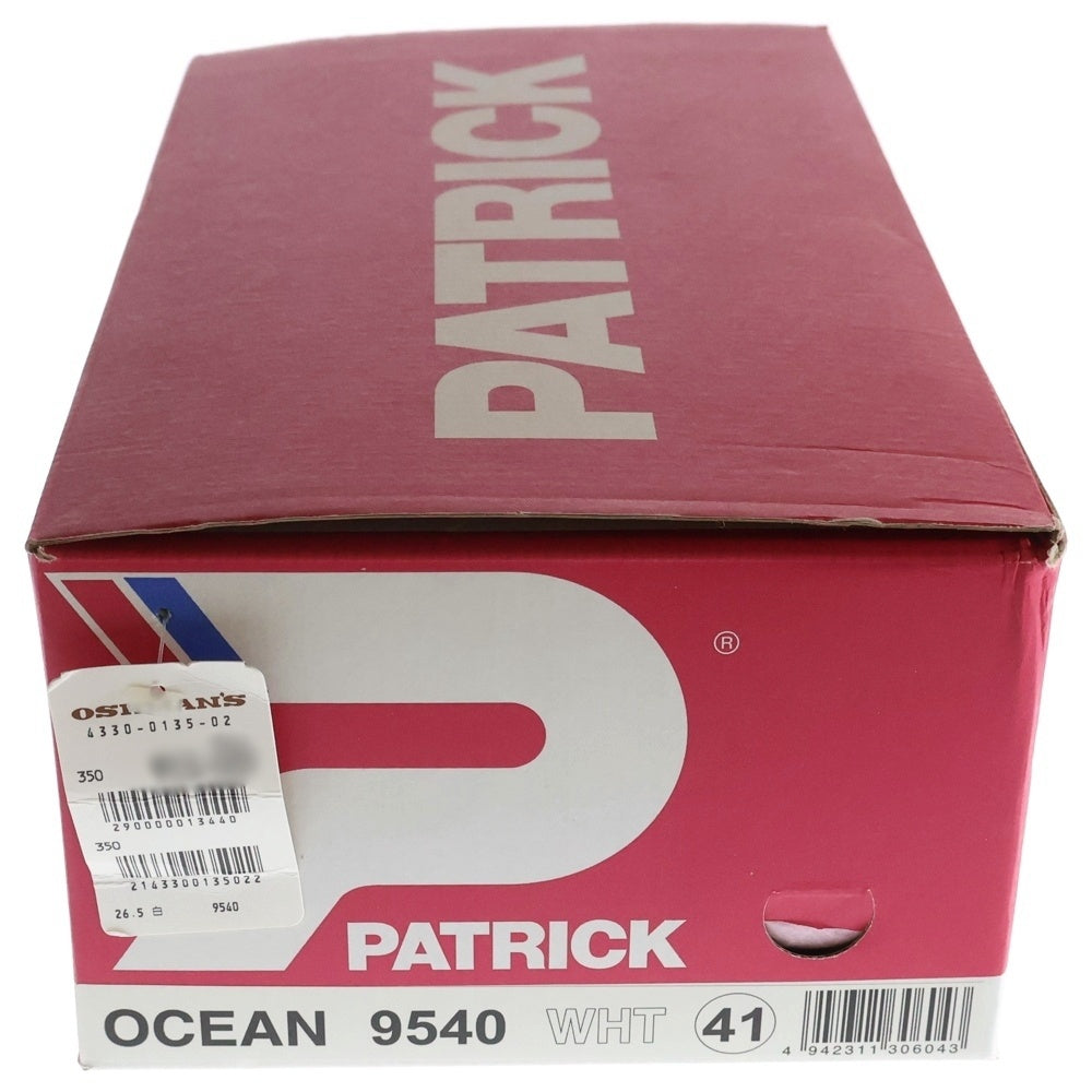 PATRICK(パトリック) OCEAN Sneakers オーシャン マジックテープ ローカットスニーカー ホワイト