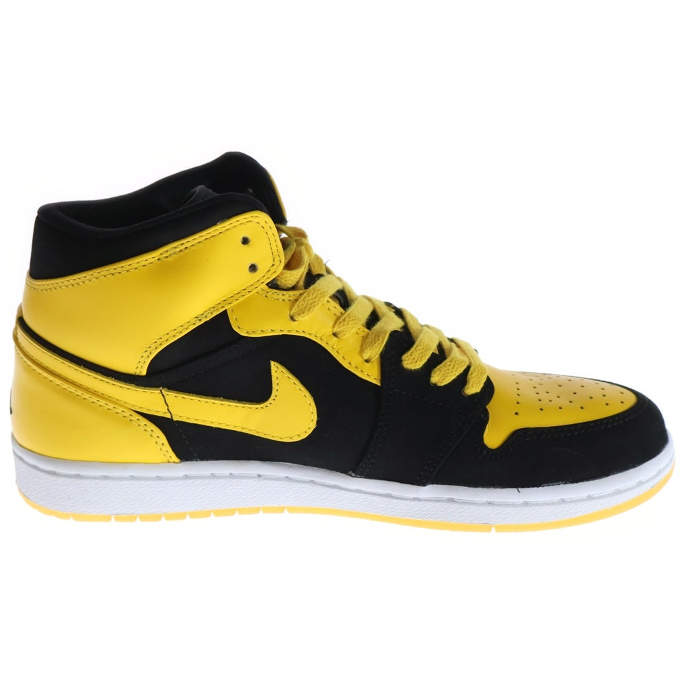 NIKE(ナイキ) AIR JORDAN 1 BMP 136085-072 エア ジョーダン1 ビギニングモーメンツ ミッドカットスニーカー イエロー/ブラック US8/26cm