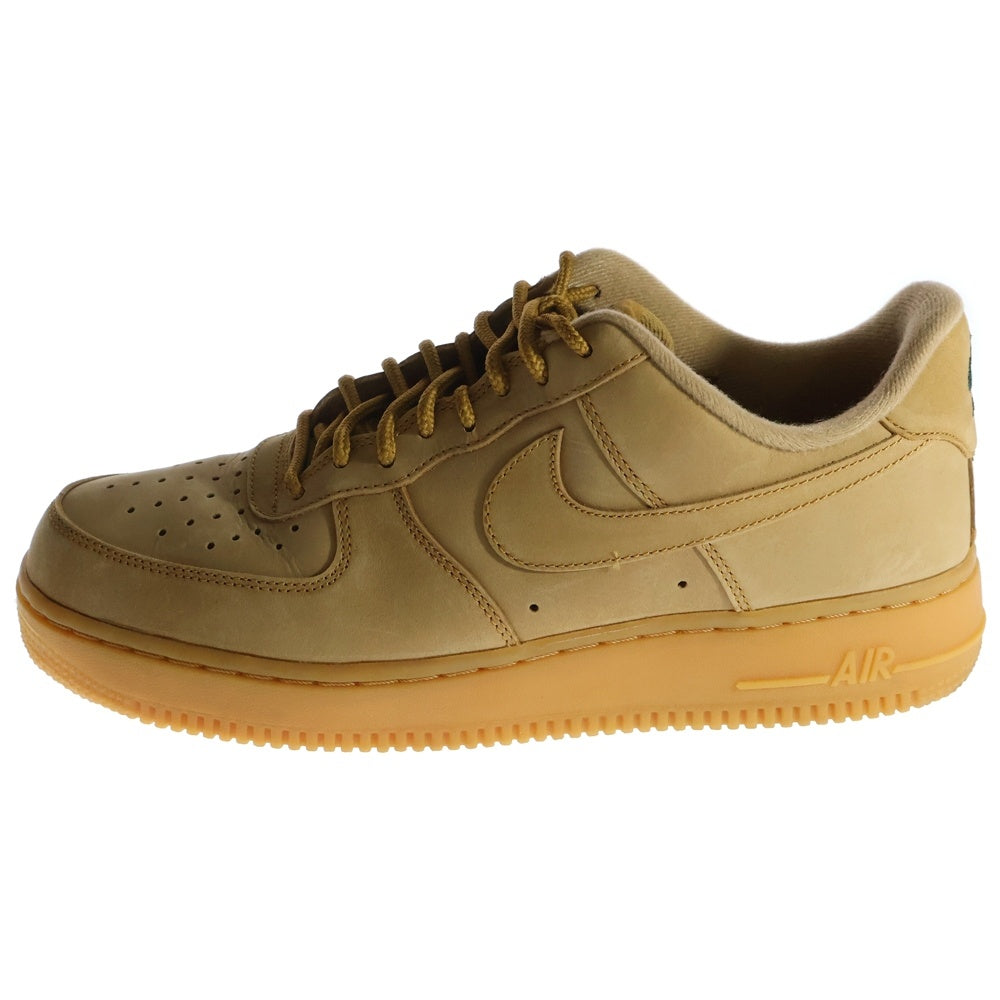 NIKE(ナイキ) AIR FORCE 1 07 WB FLAX AA4061-200 エアフォース1 フラックス ローカットスニーカー シューズ ブラウン US8/26cm