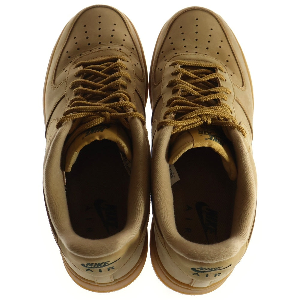 NIKE(ナイキ) AIR FORCE 1 07 WB FLAX AA4061-200 エアフォース1 フラックス ローカットスニーカー シューズ ブラウン US8/26cm