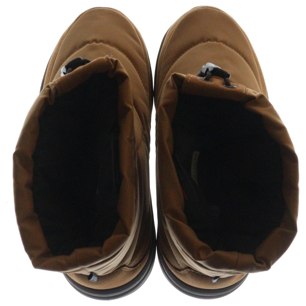 THE NORTH FACE(ザノースフェイス) Nuptse Bootie WP Logo Short NF52280 ヌプシブーティ 中綿入りウィンターブーツ ブラウン US7/25cm
