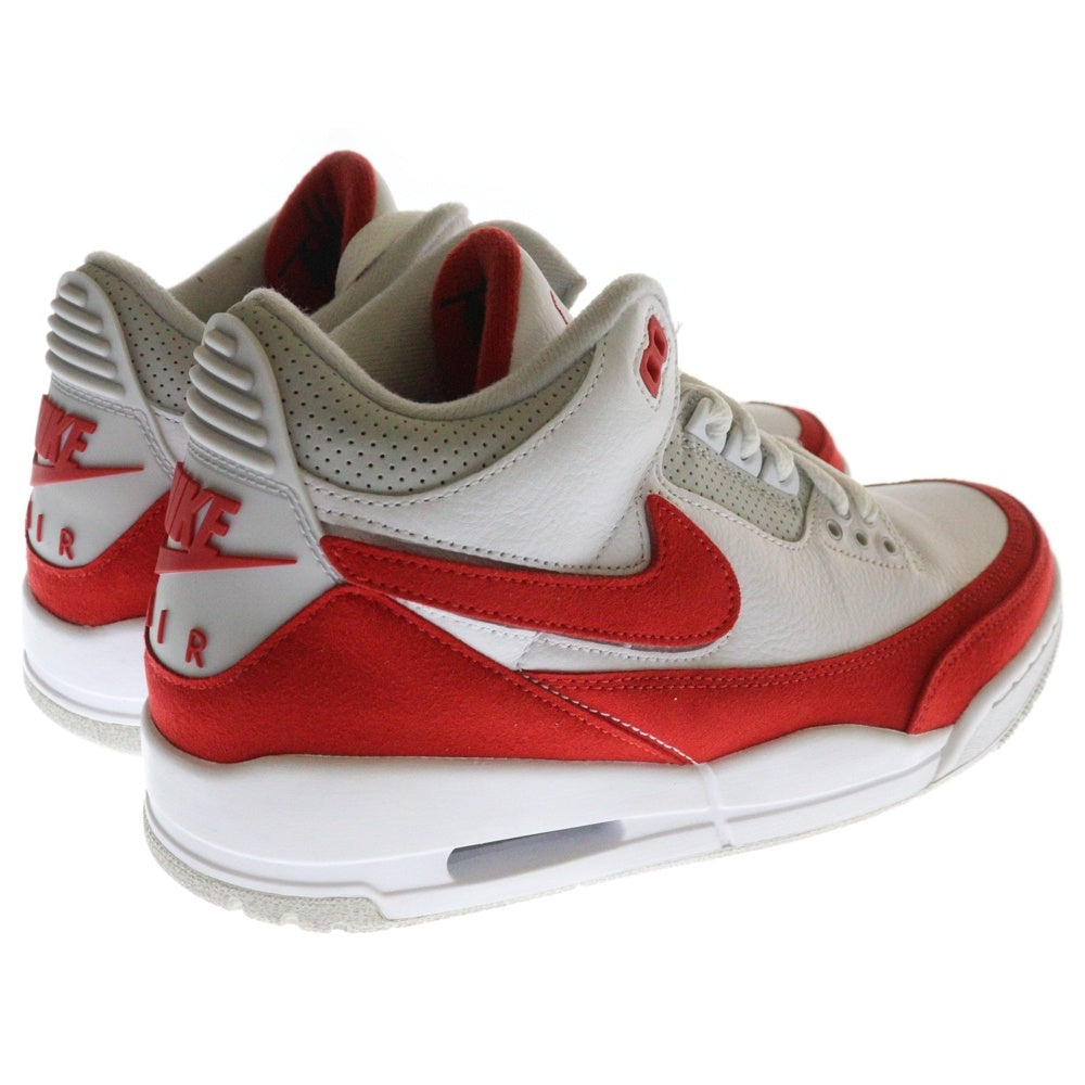 NIKE(ナイキ) AIR JORDAN 3 RETRO TINKER CJ0939-100 エアジョーダン3 レトロ ティンカー ハイカットスニーカー シューズ レッド/ホワイト US8/26cm