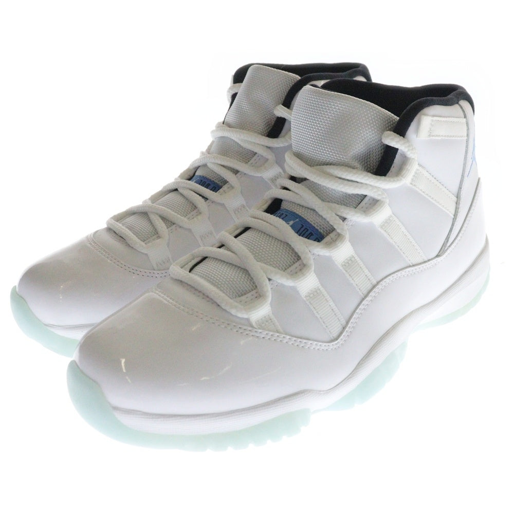 NIKE(ナイキ) 【観賞用 2014年製】 AIR JORDAN 11 RETRO 378037-117 エアジョーダン11レトロ ハイカットスニーカー シューズ ホワイト US8/26cm