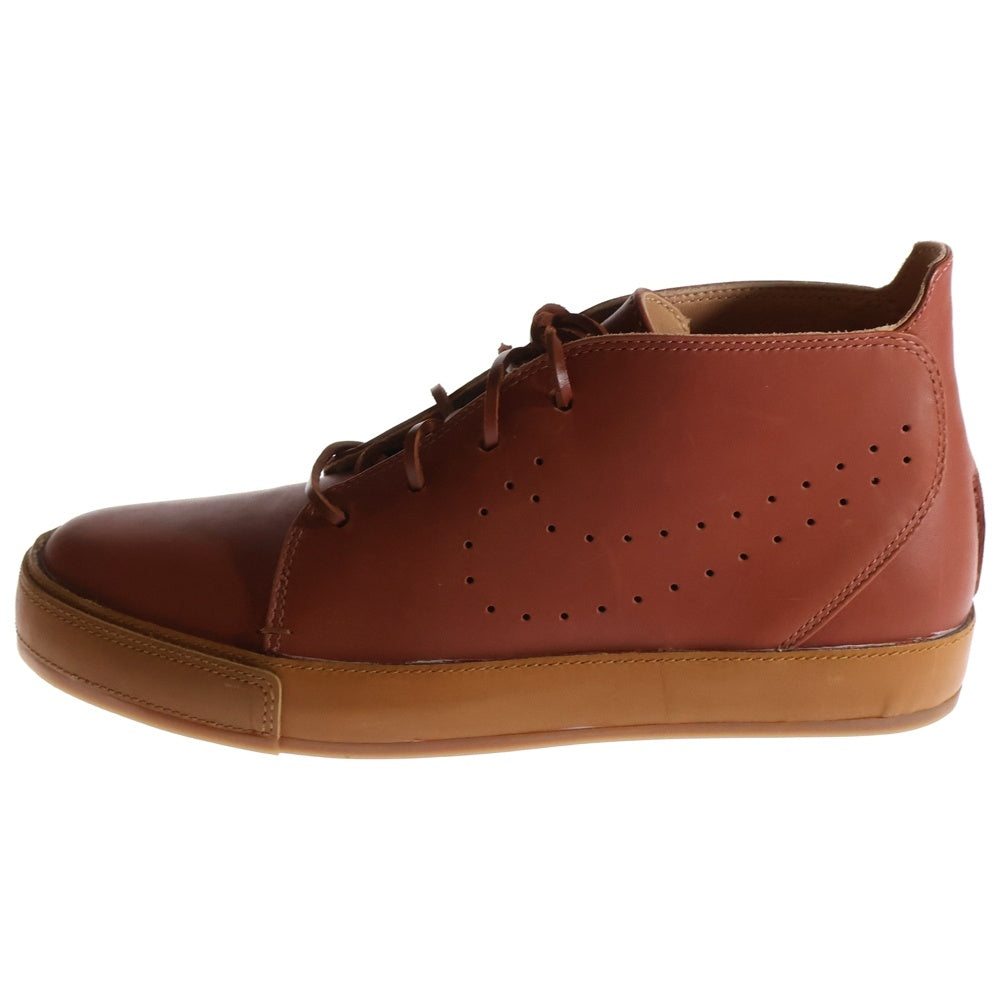 NIKE(ナイキ) TOKI SUPREME QS 512541-220 トキ シュプリーム ガムソール レザーハイカットスニーカー シューズ ブラウン US8/26cm