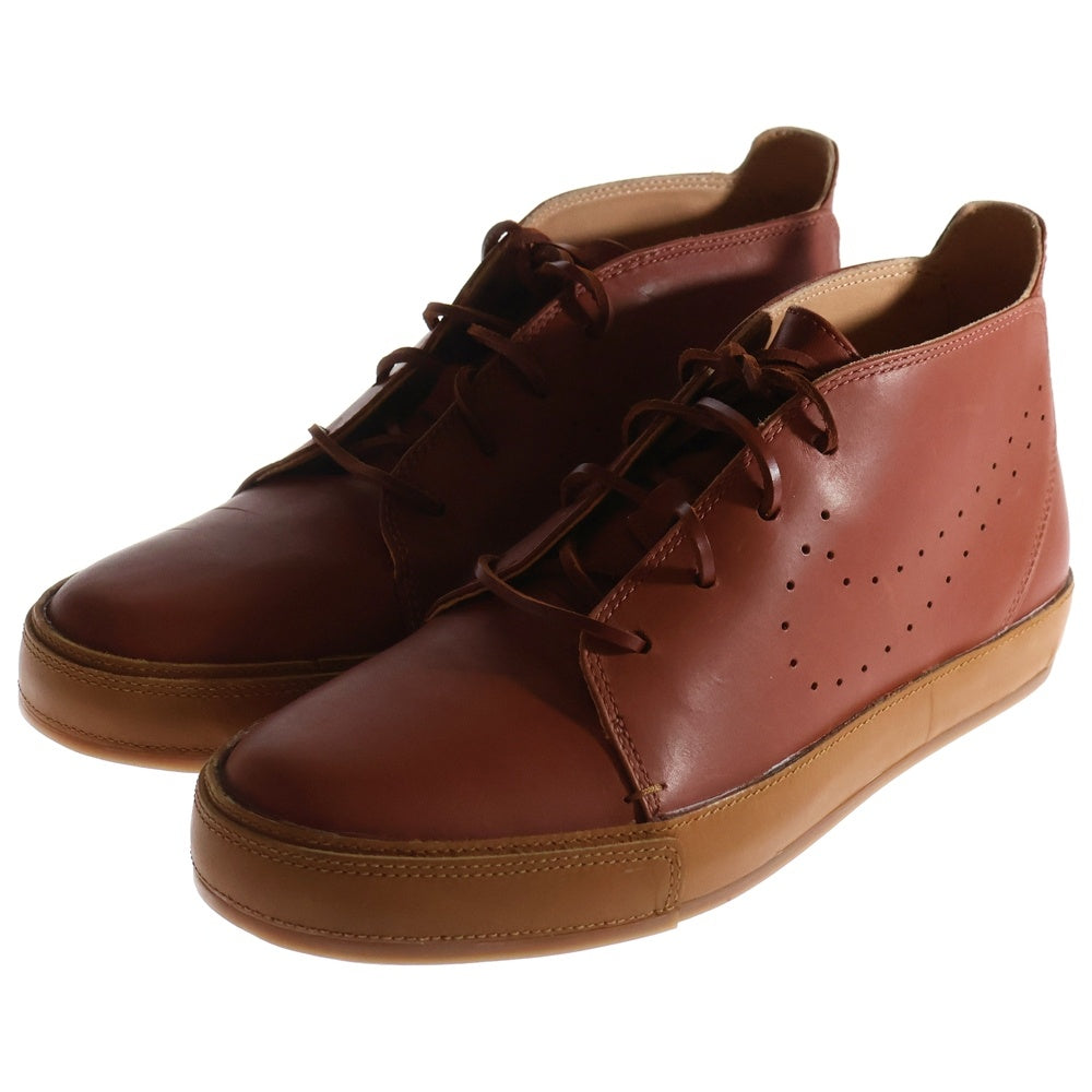 NIKE(ナイキ) TOKI SUPREME QS 512541-220 トキ シュプリーム ガムソール レザーハイカットスニーカー シューズ ブラウン US8/26cm