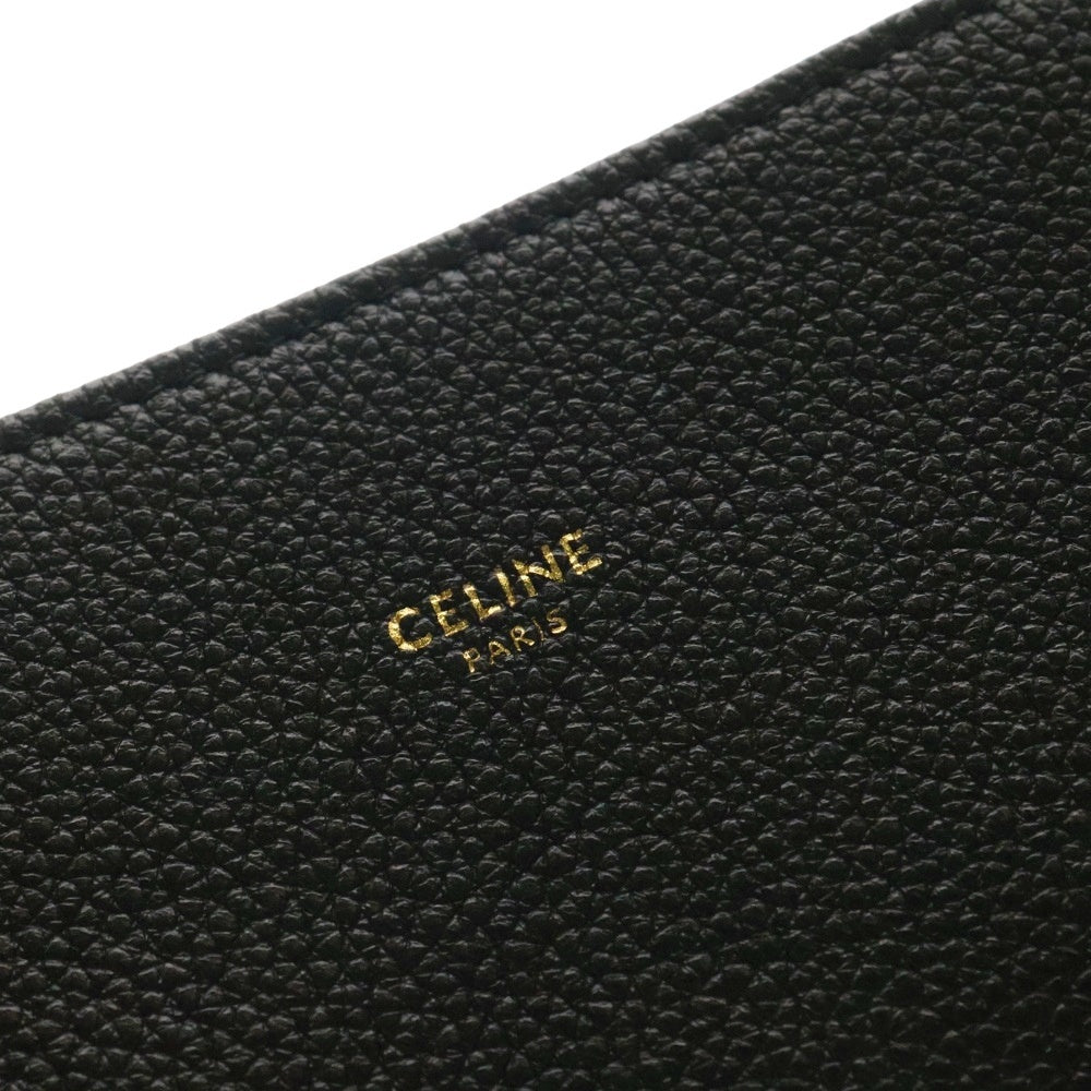 CELINE(セリーヌ) カバファントム ミディアム トートバッグ レザー ブラック 189143TNI.38NO