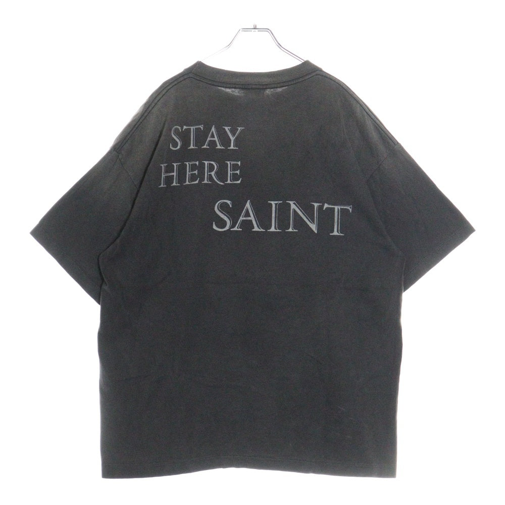 SAINT MICHAEL(セントマイケル) 25SS STAR WARS ANAKIN SW SS TEE スターウォーズ アナキンプリント半袖カットソー 半袖Tシャツ ブラック SM-HR8-0000-C63