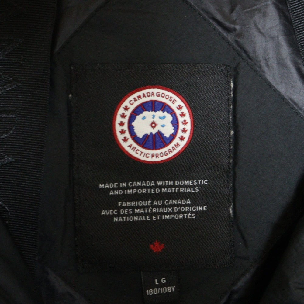 CANADA GOOSE(カナダグース) Lawrence Puffer Jacket ローレンスパファージャケット ダウンジャケット ブラック 2802MB