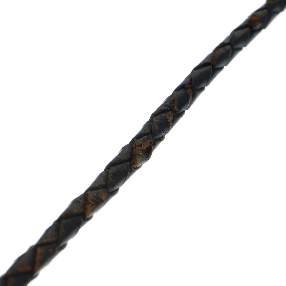 CHROME HEARTS(クロムハーツ) BOLOTIE OVALTINY タイニークラシックオーバルクロス ループタイ シルバー/ブラック BCA209