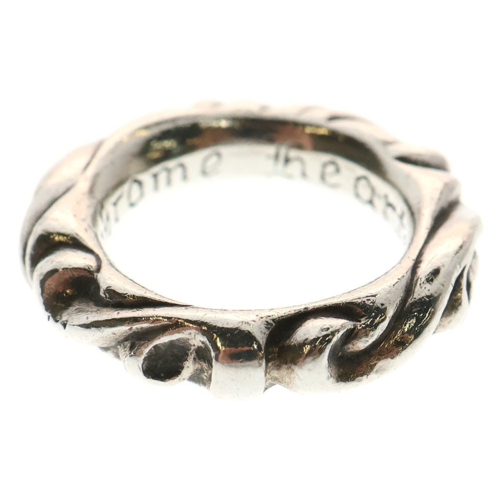 CHROME HEARTS(クロムハーツ) SCRL BAND スクロールバンド リング シルバー BCA351