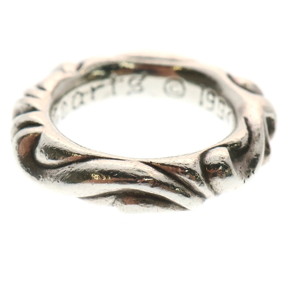 CHROME HEARTS(クロムハーツ) SCRL BAND スクロールバンド リング シルバー BCA351
