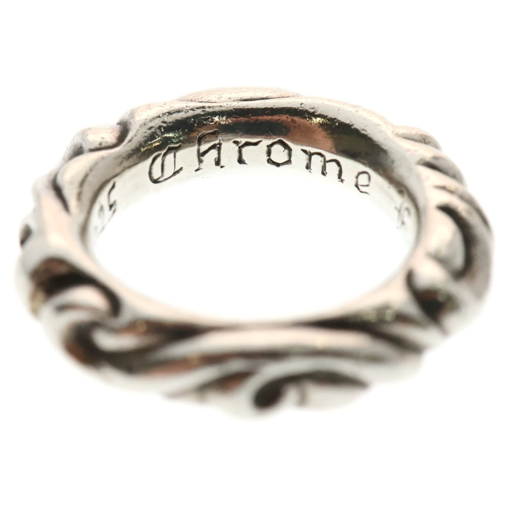 CHROME HEARTS(クロムハーツ) SCRL BAND スクロールバンド リング シルバー BCA351