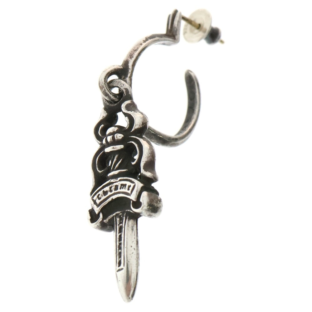 CHROME HEARTS(クロムハーツ) No5 DAGGER #5 ダガーフープ ピアス シルバー BCA106
