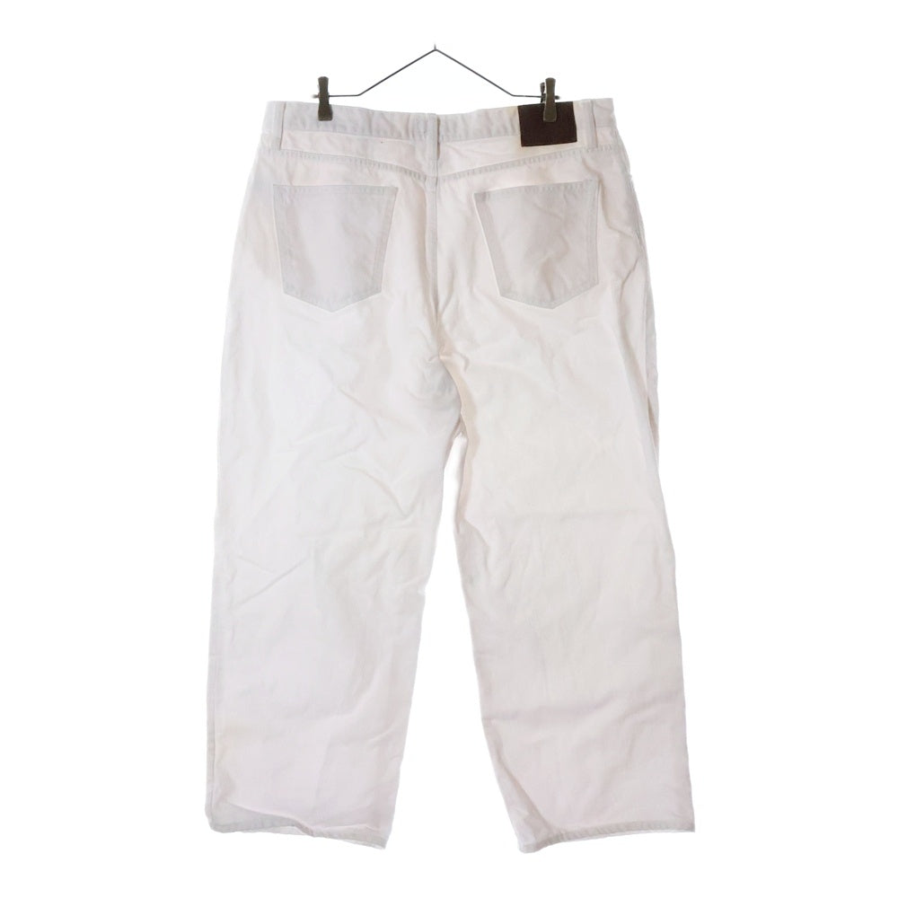 STUSSY(ステューシー) Overdyed Big Ol Jean ビッグオル ボタンフライデニムパンツ 116577 ホワイト