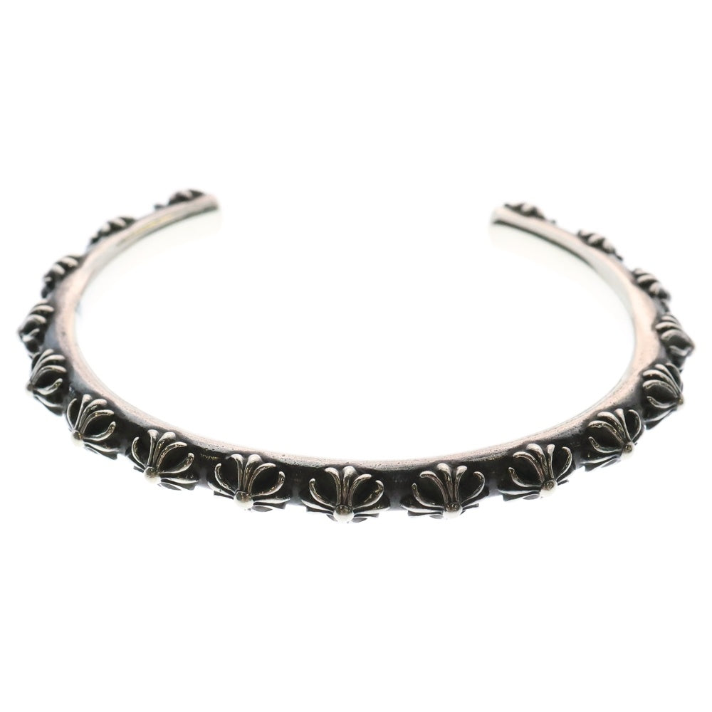 CHROME HEARTS(クロムハーツ) BANGLE CROSS クロスバンドバングル ブレスレット シルバー BCA124