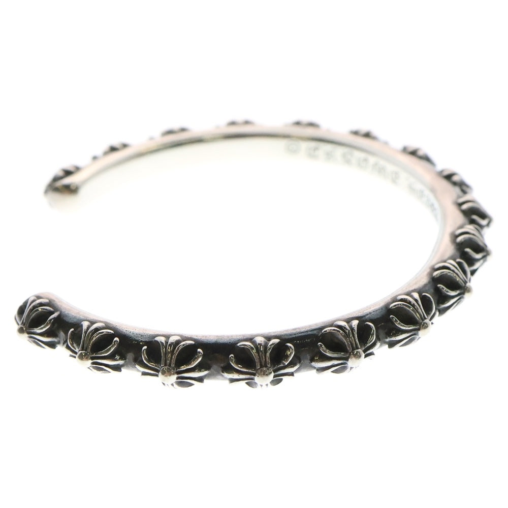 CHROME HEARTS(クロムハーツ) BANGLE CROSS クロスバンドバングル ブレスレット シルバー BCA124