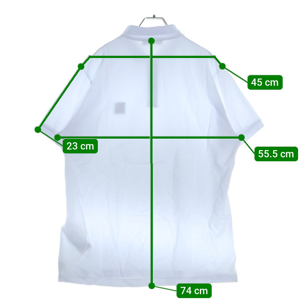STONE ISLAND(ストーンアイランド) LOGO POLO SHIRTS ロゴ刺繍半袖ポロシャツ ホワイト 101522R39