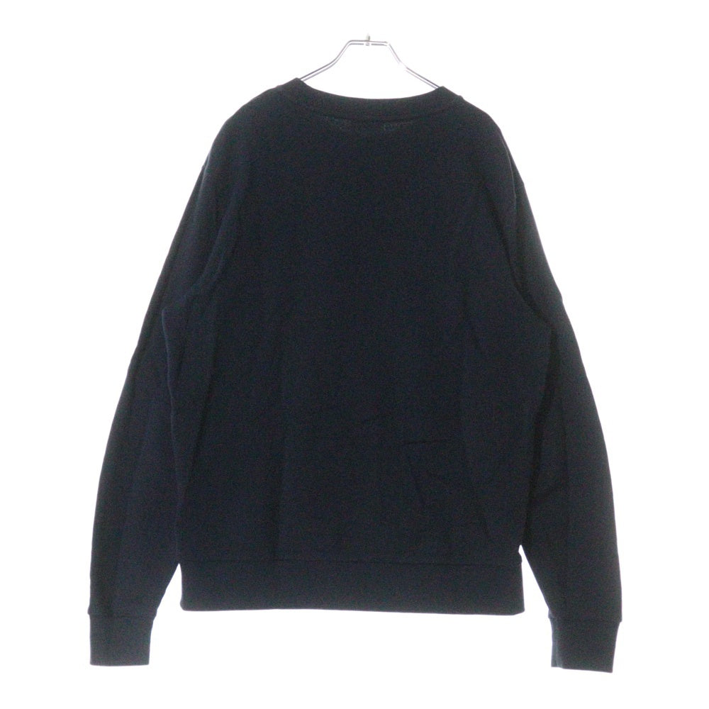 MONCLER(モンクレール) MAGLIA マグリア フロントロゴ クルーネックスウェットトレーナー ネイビー G20918G00023 809KR