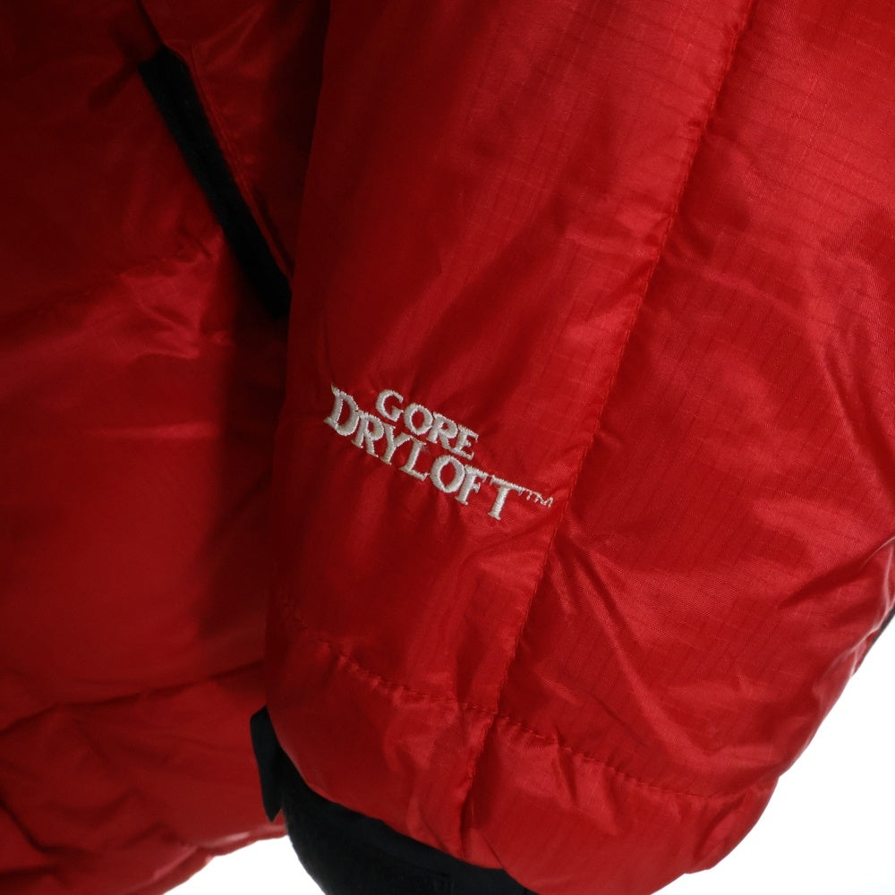 THE NORTH FACE(ザノースフェイス) 90s Baffin jacket バフィンジャケット フロントロゴ刺繍ダウンジャケット レッド 607999