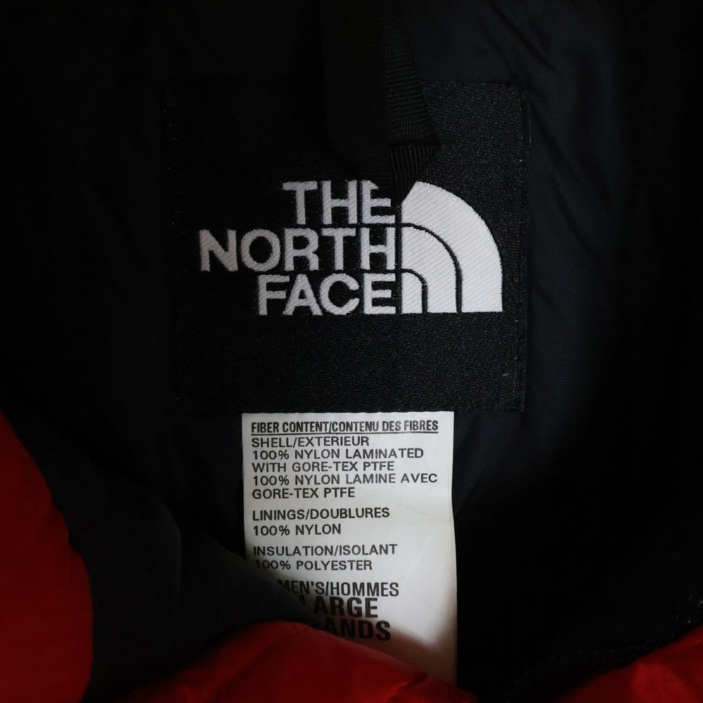THE NORTH FACE(ザノースフェイス) 90s Baffin jacket バフィンジャケット フロントロゴ刺繍ダウンジャケット レッド 607999