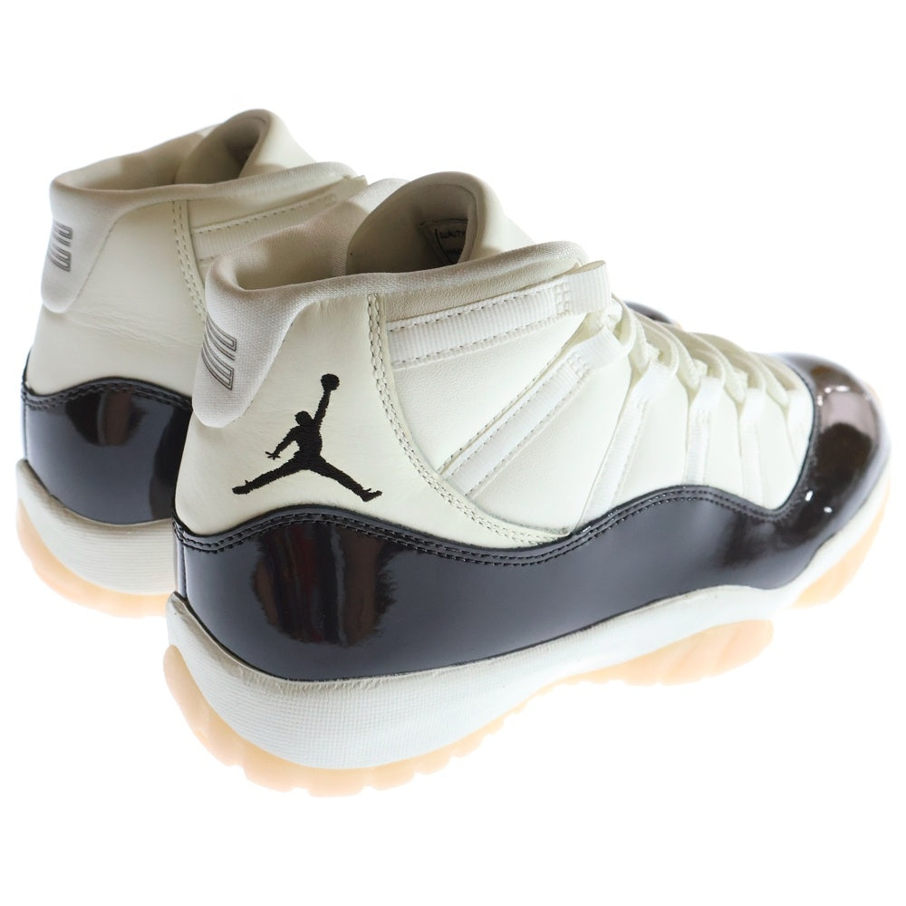 NIKE(ナイキ) WMNS AIR JORDAN11 Retro Neapolitan AR0715-101 ウィメンズ エアジョーダン11 ナポリタン ハイカットスニーカー ホワイト/ブラック US10.5/27.5cm