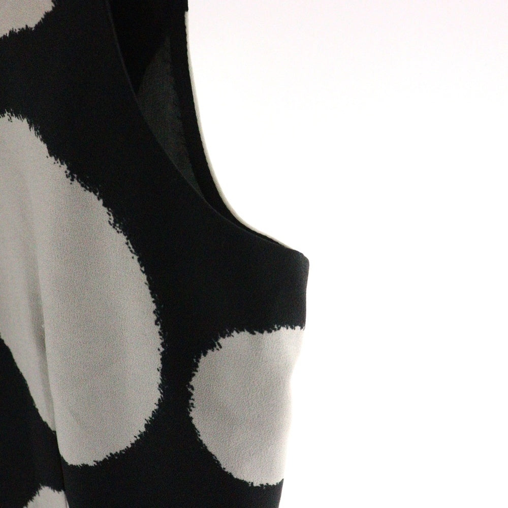 Paul Smith(ポールスミス) ONE PIECE 水玉総柄ワンピース ブラック/ホワイト レディース