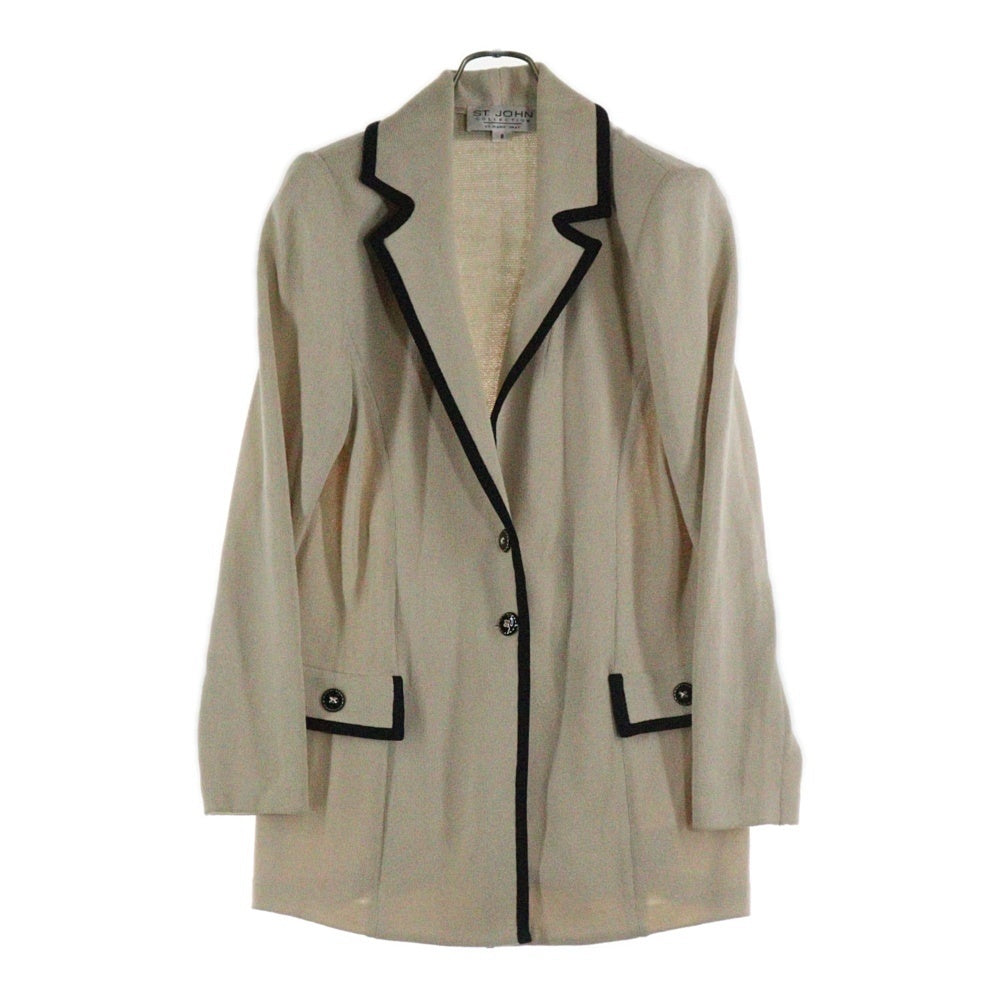 St. John(セントジョン) 2B TAILORED JACKET 2Bテーラードジャケット アイボリー