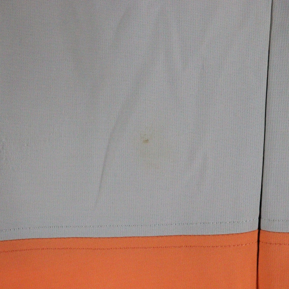 DIANE VON FURSTENBERG(ダイアン フォン ファステンバーグ) ONE PIECE 2トーンワンピース オレンジ/グレー レディース