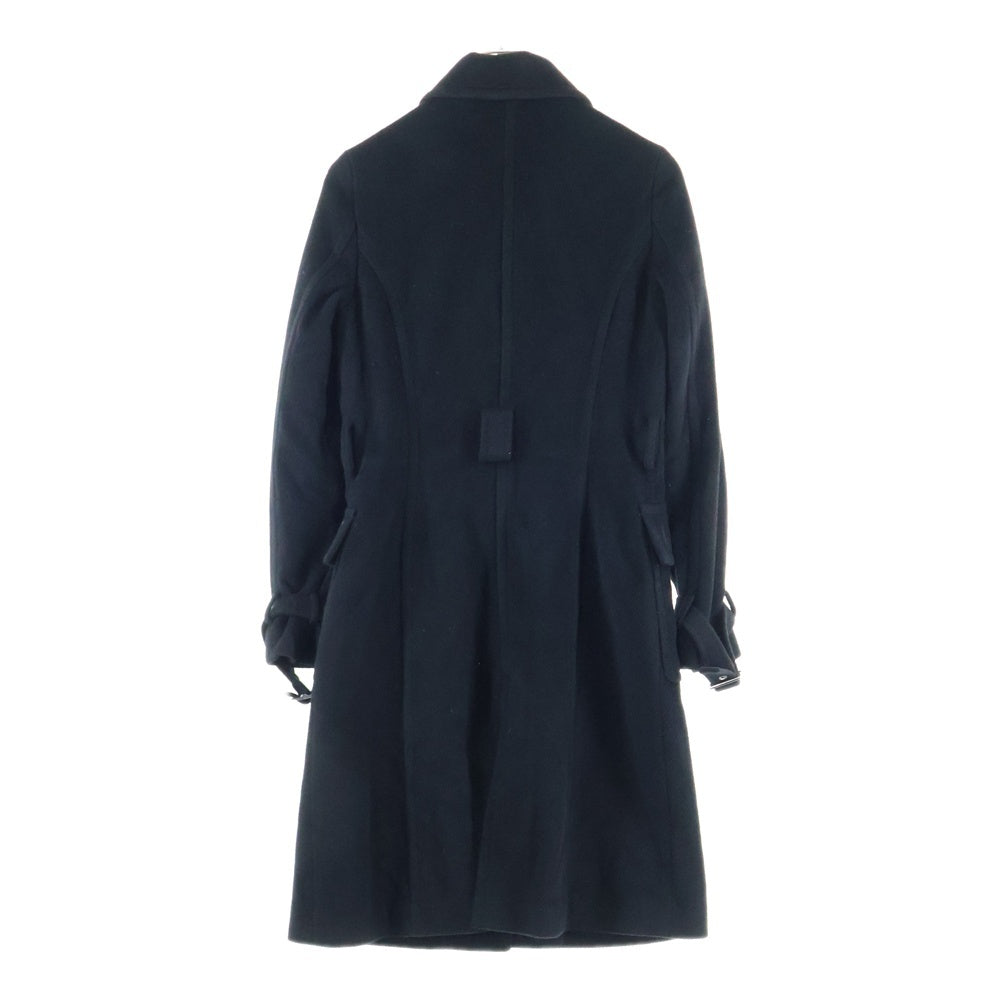 TOMMY HILFIGER(トミーヒルフィガー) SOUTIEN COLLAR COAT アンゴラ混ステンカラーコート ブラック 124-411202-240