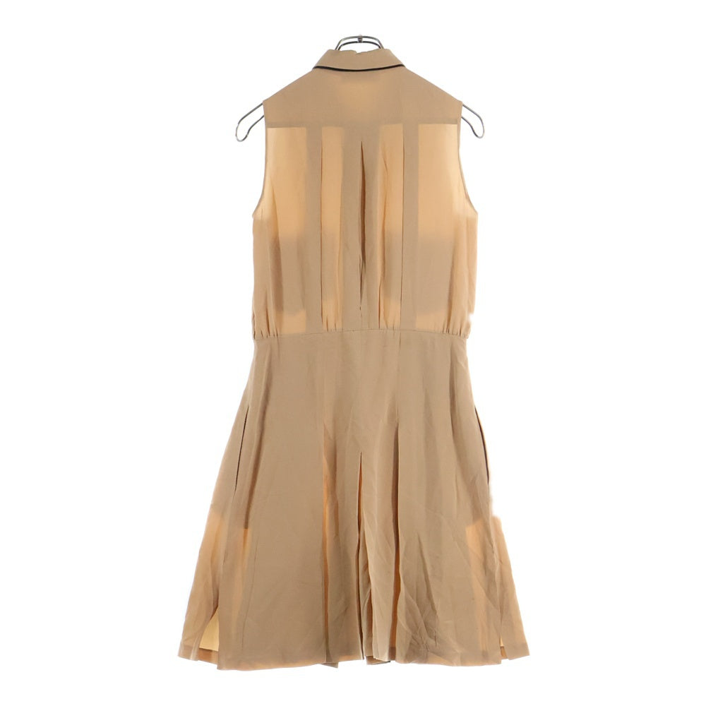 Chloe(クロエ) シルクロングノースリーブワンピース ベージュ 12SRO24-12S004