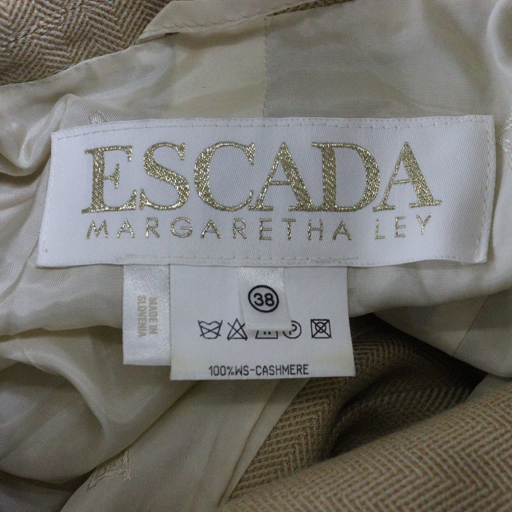 ESCADA(エスカーダ) 5Bカシミヤテーラードジャケット ベージュ