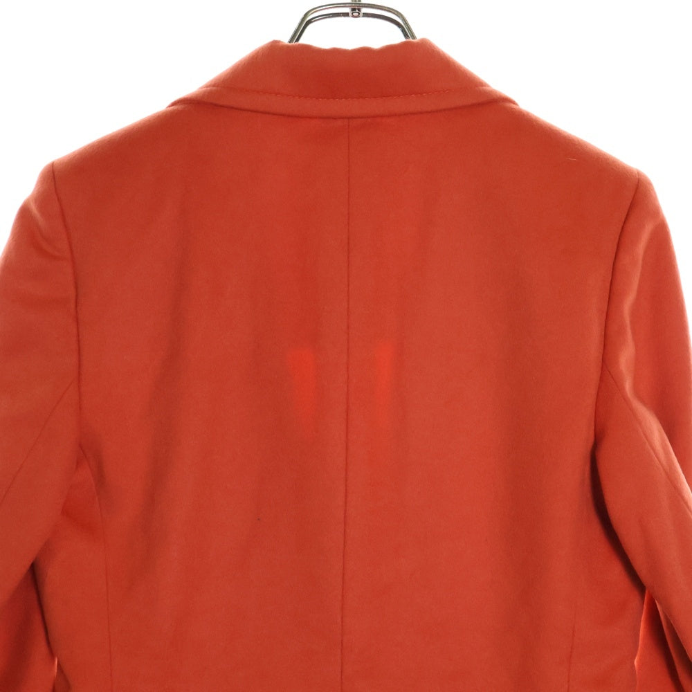 YVES SAINT LAURENT(イヴサンローラン) 2Bウールテーラードジャケット オレンジ VAH97 P1 197 492