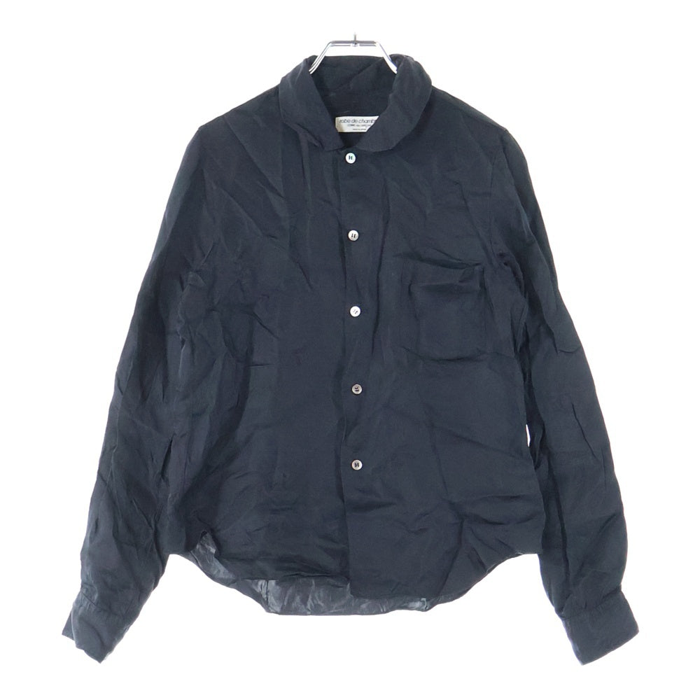 robe de chambre COMME des GARCONS(ローブドシャンブル コムデギャルソン) 長袖シャツブラウス ブラック RB-040020