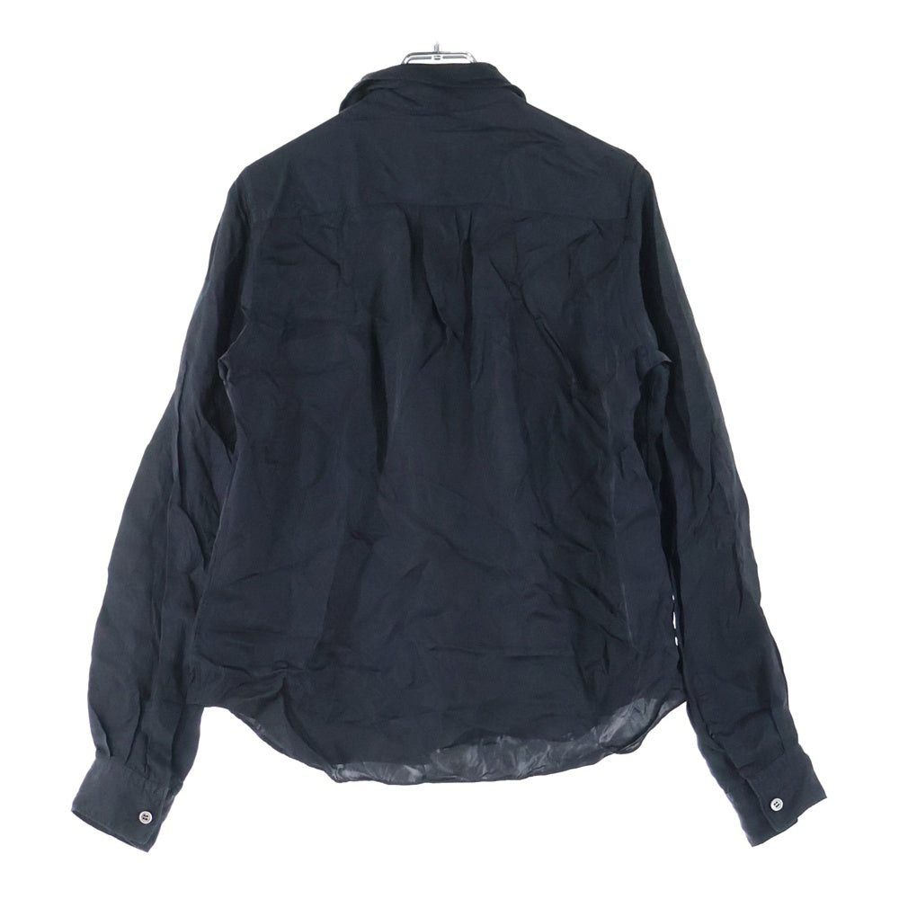 robe de chambre COMME des GARCONS(ローブドシャンブル コムデギャルソン) 長袖シャツブラウス ブラック RB-040020